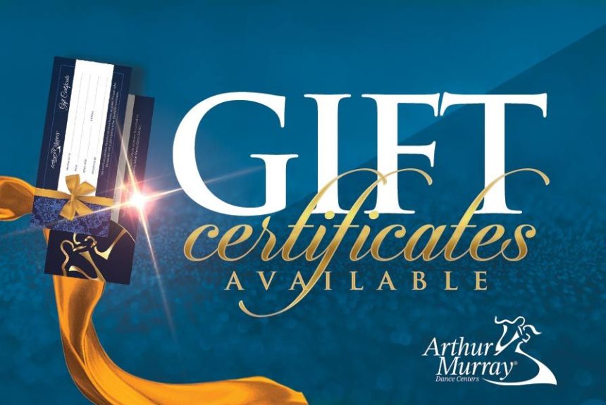 Arthur Murray Gainesville Gift Certificates