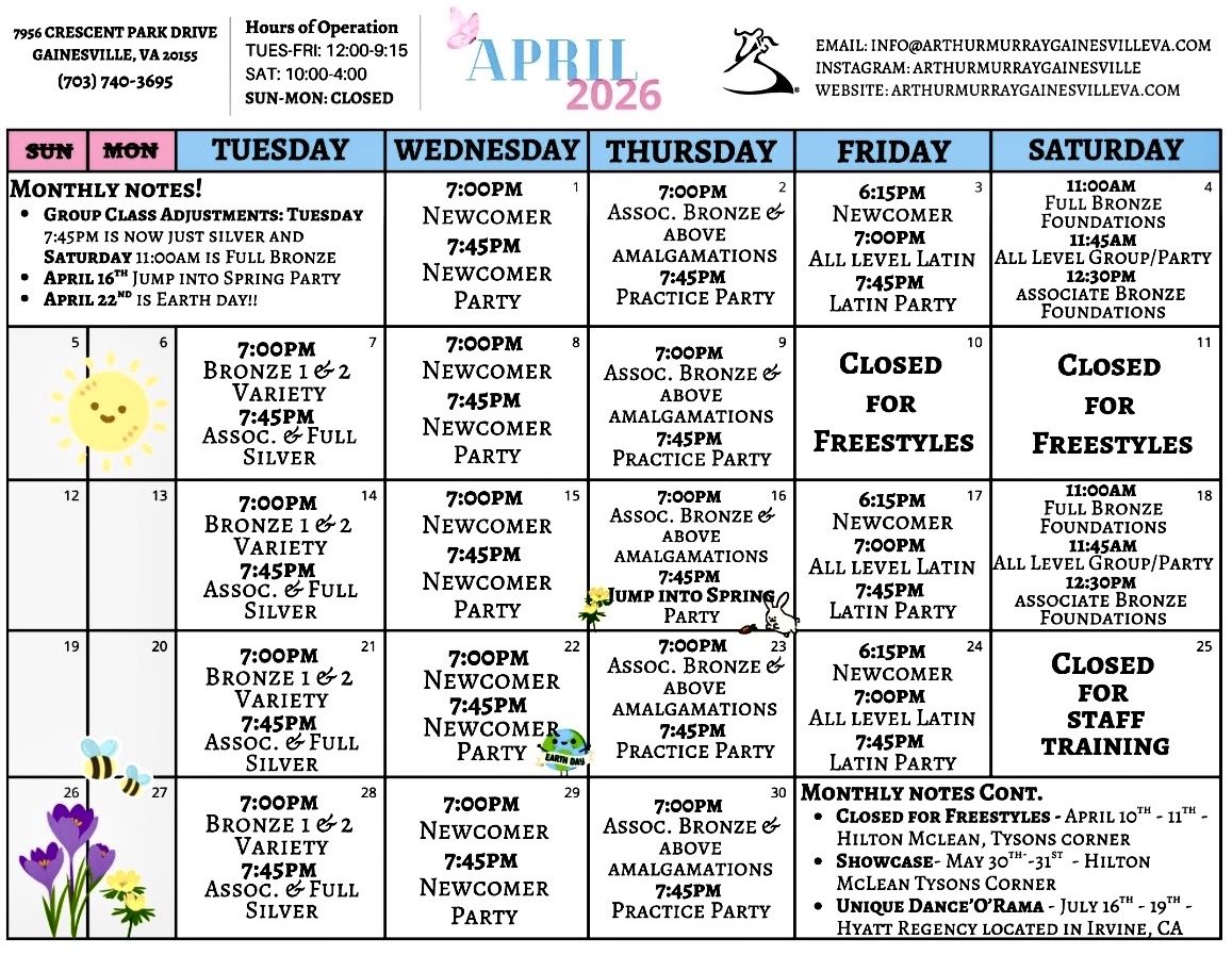 April 2026 - Gainesville